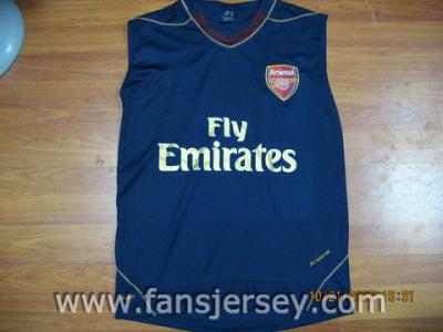 ARSENAL SLEEVELESS JERSEY (NO.1 SUPPLIER OF SOCCER JERSEYS) (ARSENAL SLEEVELESS JERSEY (NO.1 FOURNISSEUR DE FOOTBALL MAILLOTS))