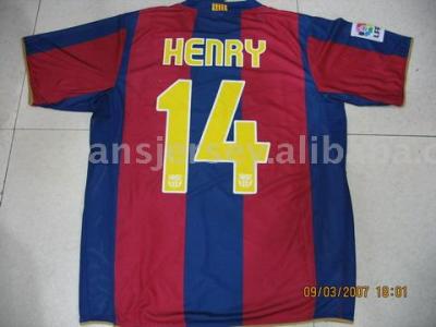 #14 HENRY BARCELONA HOME 07/08 JERSEY (NO.1 SUPPLIER OF SOCCER JERSEY) (# 14 HENRY BARCELONA HOME 07/08 JERSEY (NO.1 LIEFERANT VON Soccer Jersey))