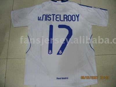#17 VAN NITELROOY REAL MADRID FANS 07/08 JERSEY (NO. 1 SUPPLIER OF SOCCER JERSEY (# 17 VAN NITELROOY Real Madrid Fans 07/08 JERSEY (Nr. 1 bei den Soccer Jersey)
