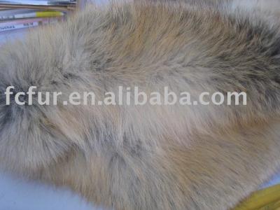 silver fox fur collar (Silver Fox Pelzkragen)