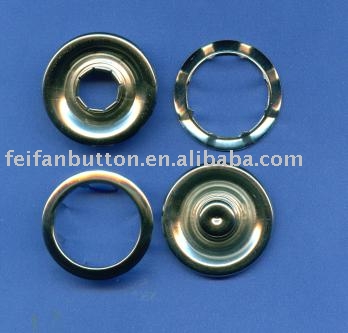 prong snap button (Zinke Snap-Taste)