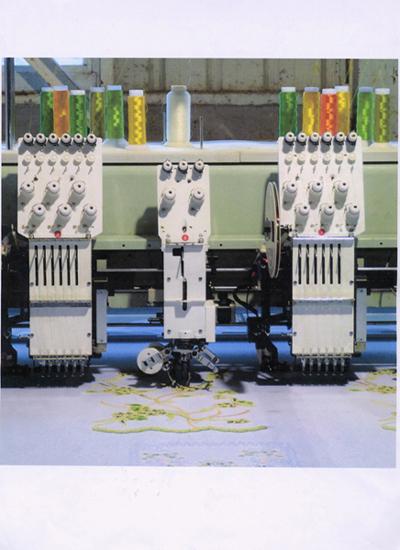 Coiling mixed embroidery machine