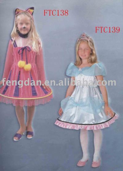 children`s fashion dress (children`s fashion dress)