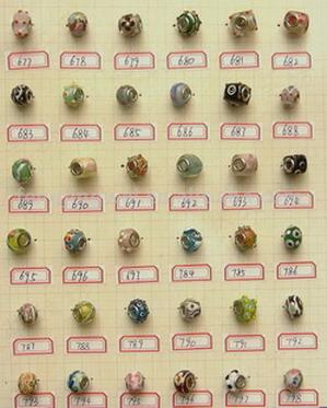 big hole glass bead