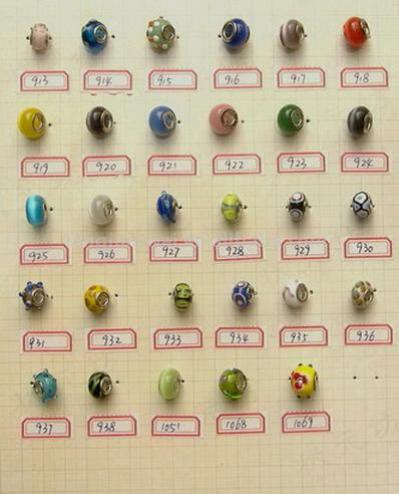 big hole glass bead