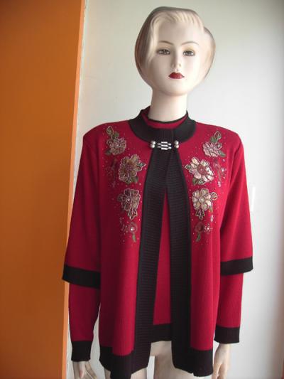 knitted sweater (knitted sweater)