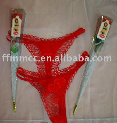 Novelty lingerie rose/valentine`s gift