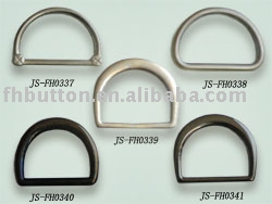 metal buckle (boucle en métal)
