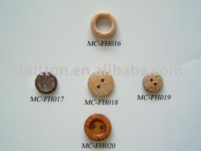 Wood button (Wood-Taste)