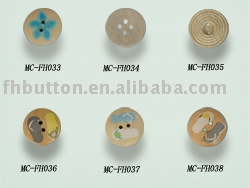 Wood button (Wood-Taste)