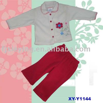 baby polar fleece jogging set (baby polar fleece jogging set)