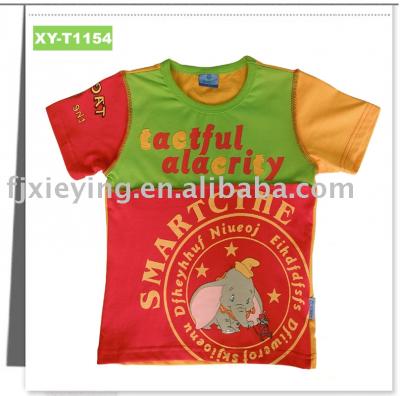 Boy`s printing T-shirt