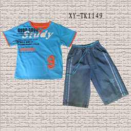 Boy`s t-shirt with jean pants (Boy`s t-shirt with jean pants)