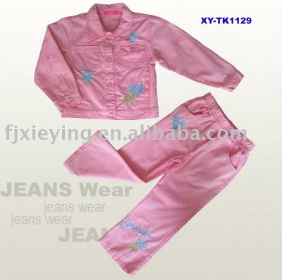Denim jacket and pant