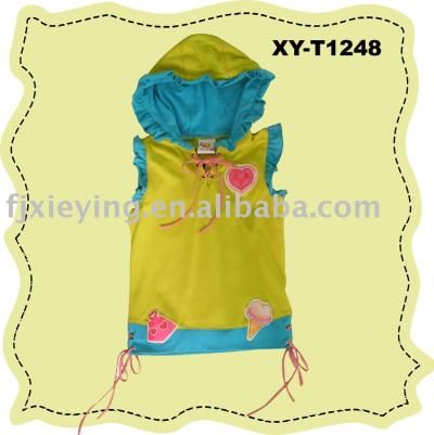 tank top with hood (Débardeur à capuche)