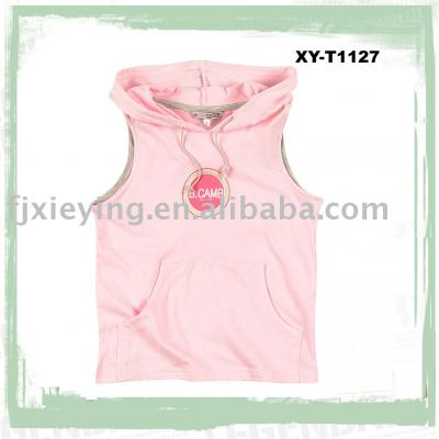 ladies` vest with hood (Дамские Жилет с капюшоном)