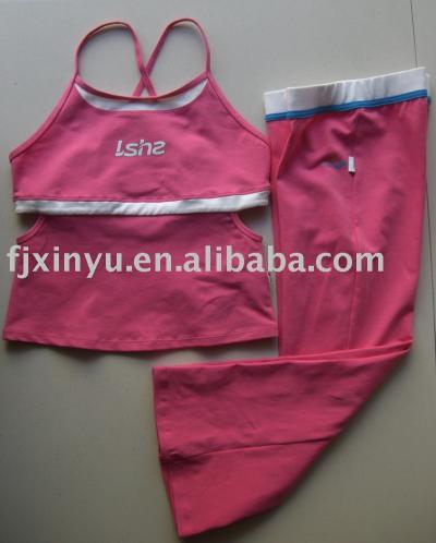 Ladies body-building suit