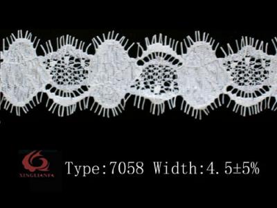eyelashes lace 7058# (Wimpern Spitze # 7058)