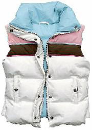 lady down waistcoat (lady down waistcoat)