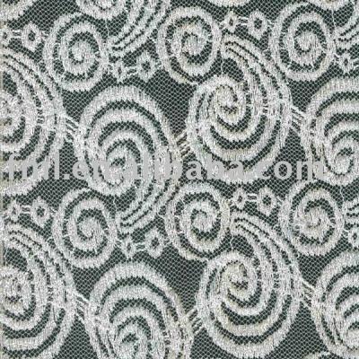 Jacquard-Spitze mit Breite 150cm (Jacquard-Spitze mit Breite 150cm)