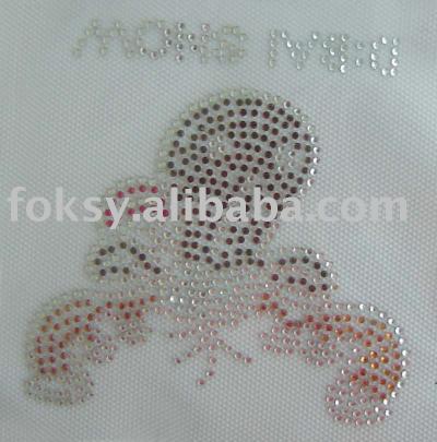 rhinestone hot fix motif (rhinestone hot fix motif)