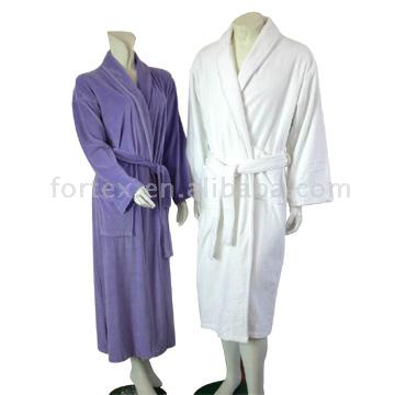 Velour Terry Bath Robe (Velour Terry Bath Robe)