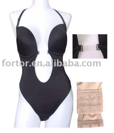 Deep Plunge Backless Bodysuit,shaper (Deep Plunge Backless Bodysuit,shaper)