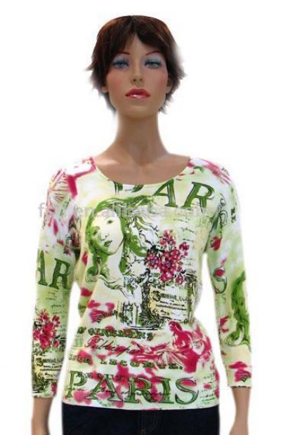 Ladies` Printed Sweater (Ladies` Printed Sweater)