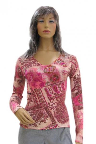 Ladies` Printed Sweater (Ladies` Printed Sweater)