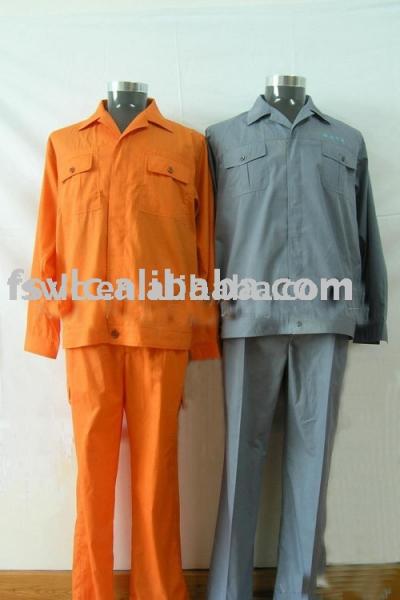 flame retardant work wears (travail porte ignifuge)