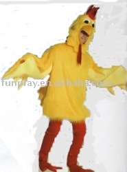 Open Face Chicken costume(fur-361) (Открытое лицо Куриное костюм (мех-361))