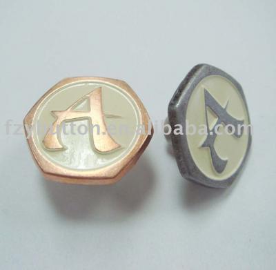 Hexagon Jeans Button