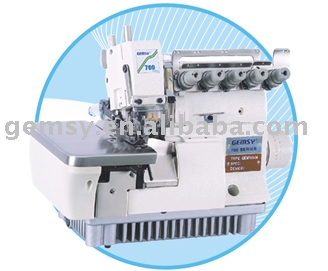 GEM700-06-CQ Vertical auto-sucking overlock machine (GEM700-06-CQ vertical auto-suceur machine surjeteuse)