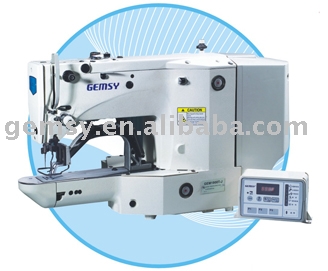 GEM1900T-JS-Y Computer-controlled,high-speed bartacking sewing machine (GEM1900T-JS-Y contrôlé par ordinateur, haute vitesse point d`arrêt machine à)