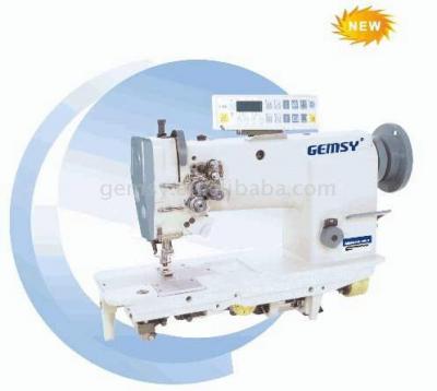 High-Speed Double Needles Lockstitch Sewing Machine with Auto-Trimmer (High-Speed aiguilles doubles noué de machine à coudre avec Auto-Trimmer)