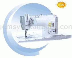 High-speed double needles lockstitch sewing machine(micro-oil lubrication) (Haute vitesse à double aiguilles pour machines à coudre à point noué (micro-)
