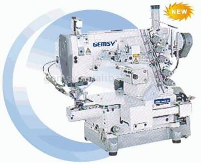 Top and bottom feed, bed interlock sewing machine (Ober-und Unter-, Bett-Interlock Nähmaschine)