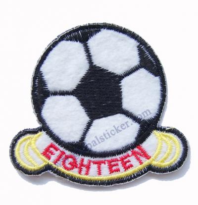 embroider sticker (вышивать наклейка)