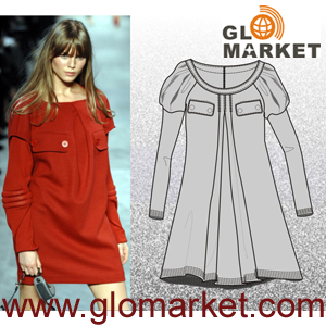 lady`s dress