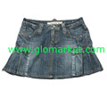 model design clothes jean skirt (Дизайн модели одежды Jean юбке)