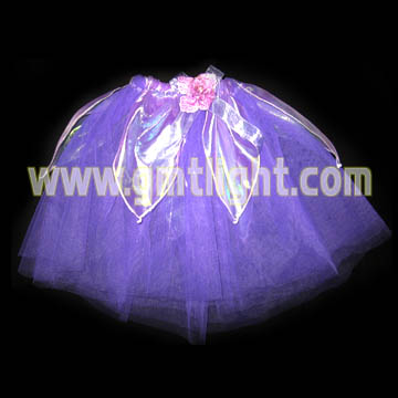 led flash skirt (conduit jupe flash)