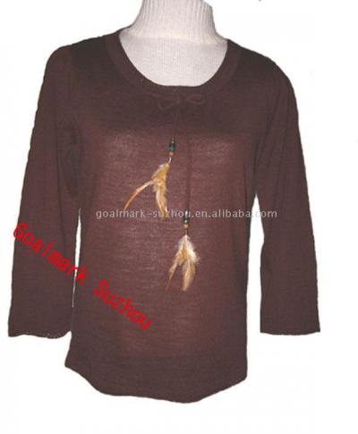 C-neck pullover (C-neck pullover)