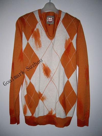 Men`s Intarsia Sweater (MEN `S Интарсия Свитер)