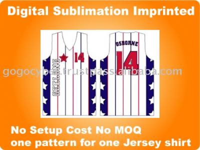 Digital Printing For Sportswear Jersey (Digital Printing For Sportswear Jersey)