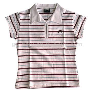 Ladies `Garn Farbstoff Shirts (Ladies `Garn Farbstoff Shirts)