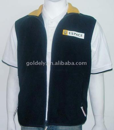 Polar fleece Full zip open Vest (Polar fleece Full zip open Vest)