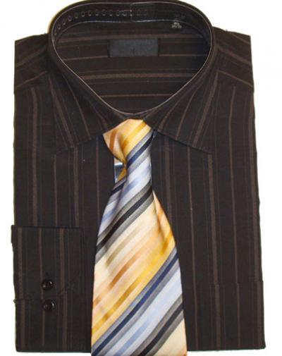 100% Cotton Shirt + Necktie (100% Cotton Shirt + Krawatte)