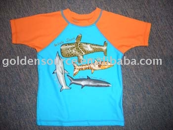 G131 Girls rash t-shirts UPF50+ (G131 Girls rash t-shirts UPF50+)