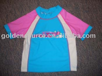 G130 Girls rash shirt UPF50+ (G130 shirt Girls éruption UPF50 +)