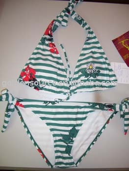 W230-green Ladies swimwear (W230 vert-maillots de bain Mesdames)